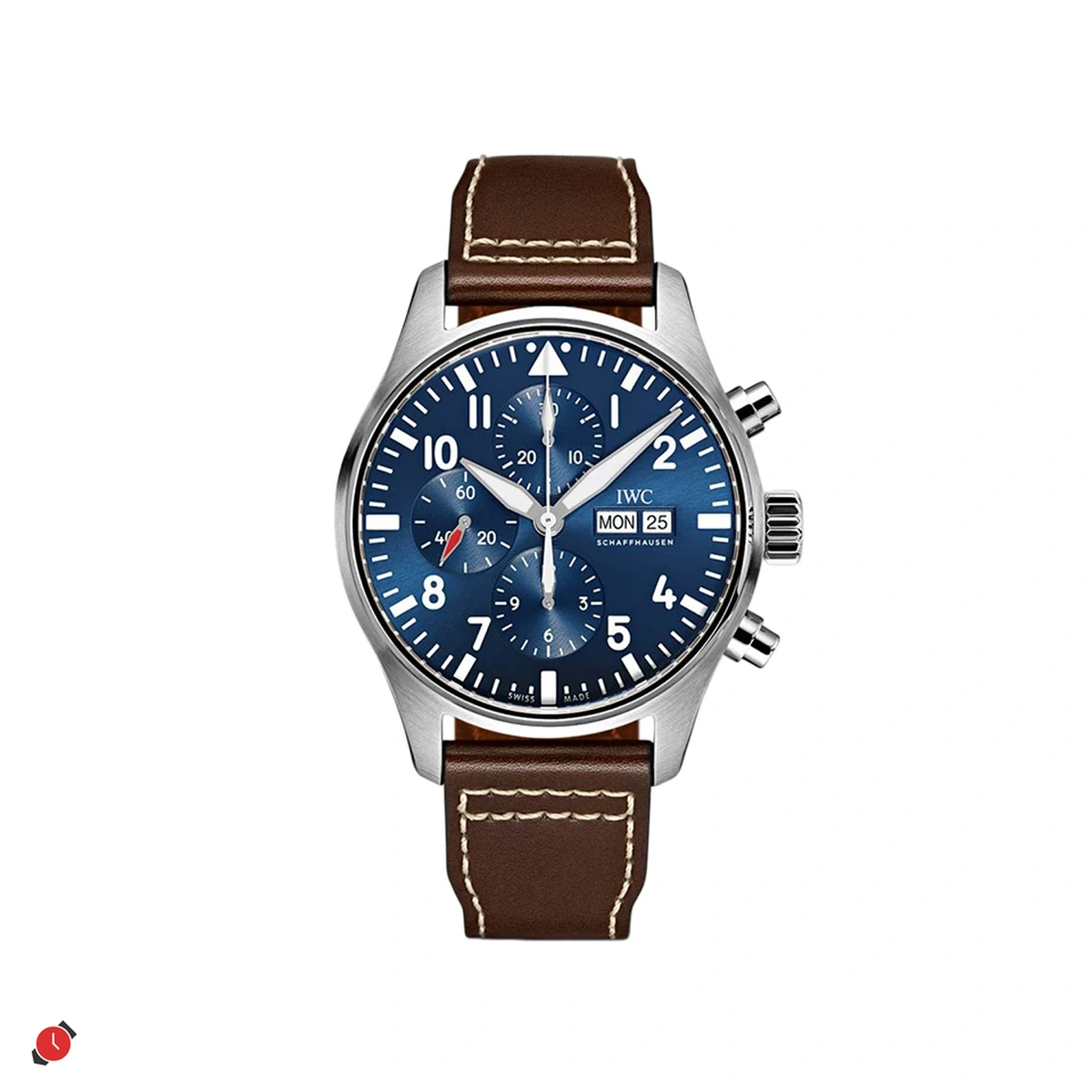 watch-20260806003 高仿IWC 萬國 飛行員計時系列 43MM 藍盤